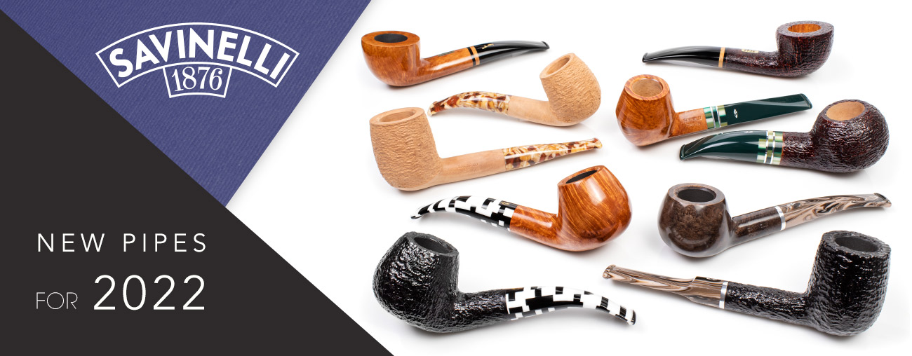 New Savinelli 2022 Pipes at Laudisi Distribution Group