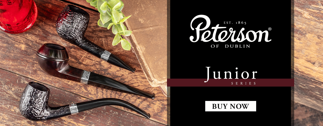 Peterson Junior Line Expands with Sandblasted and Heritage Finishes