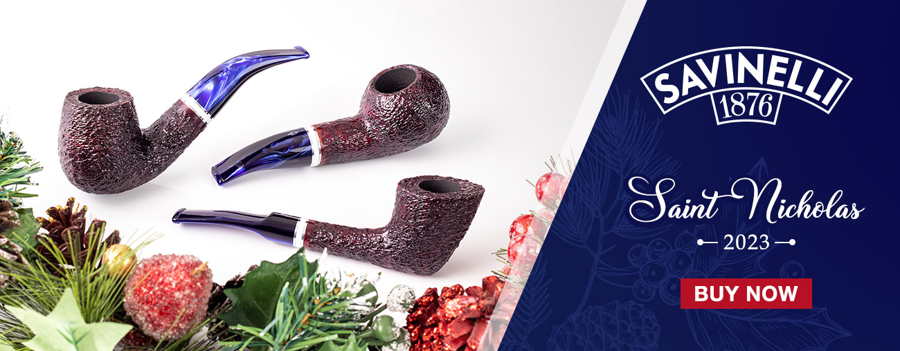 Savinelli’s Saint Nicholas 2023 Pipes at Laudisi Distribution Group