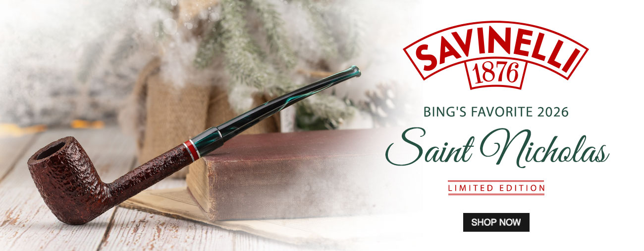 Savinelli Saint Nicholas 2026 Bing’s Favorite | Available Now