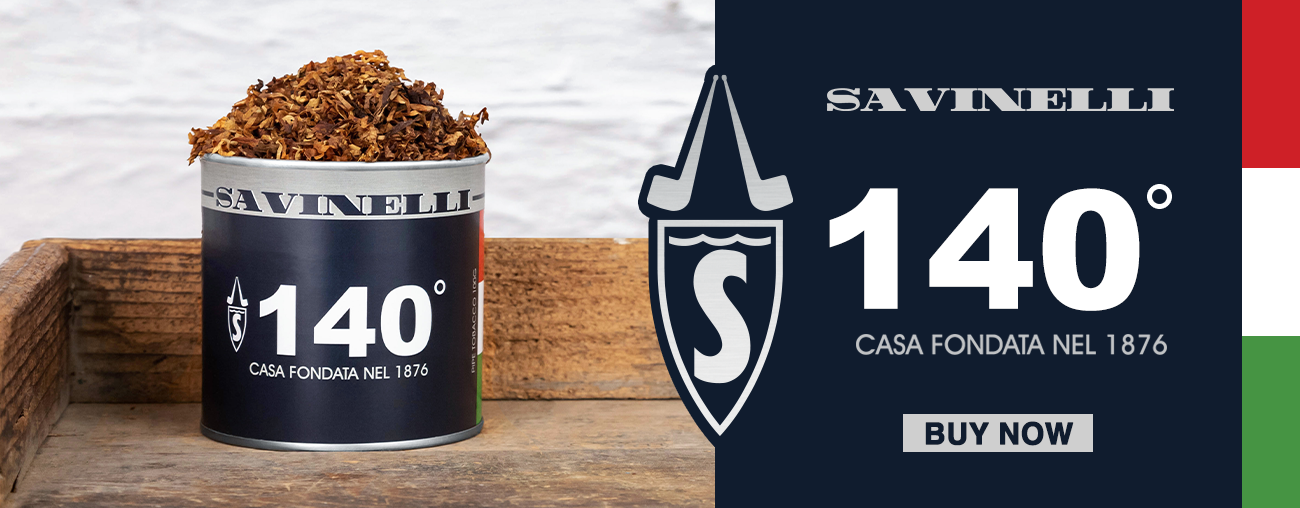Savinelli 140th Anniversary Tobacco At Smokingpipes.com!