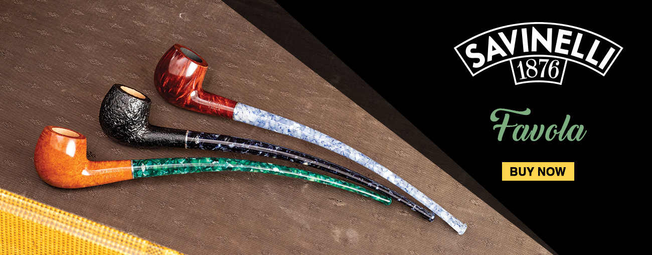 Savinelli Favola Pipes at Laudisi Distribution Group