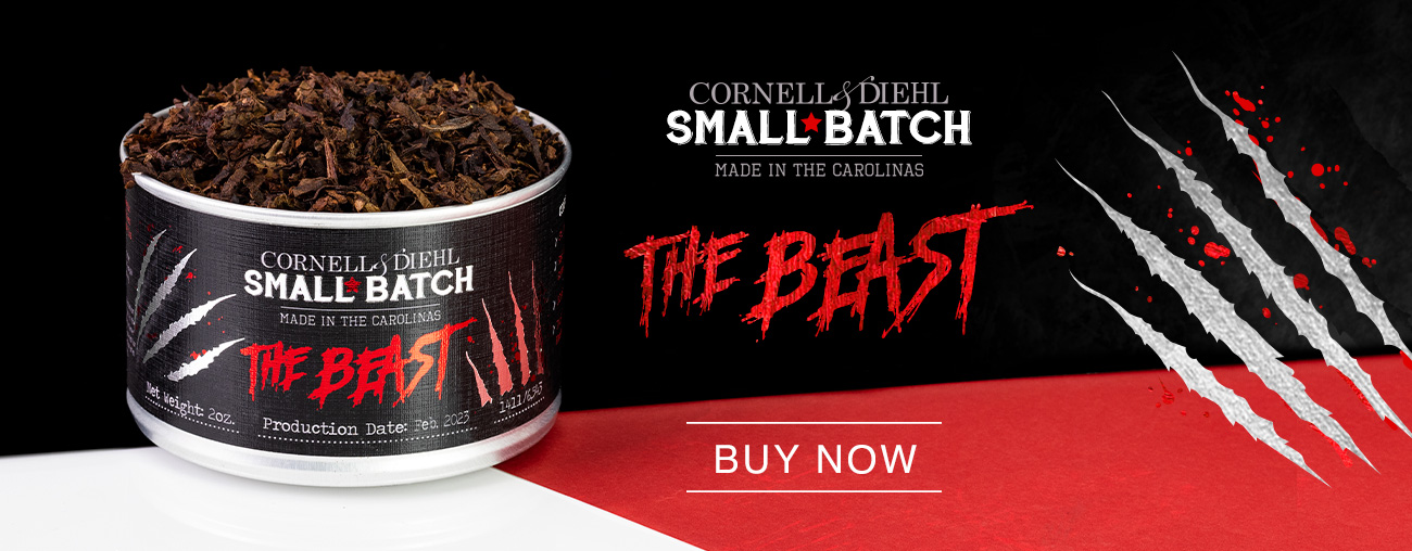 C&D's Small Batch The Beast 2oz Pipe Tobacco At Laudisi Distribution Group!